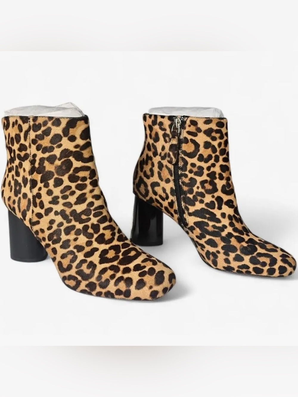 Kate Spade Natural Leopard Haircalf Rudy Bootie Boots SZ 7 NWOT